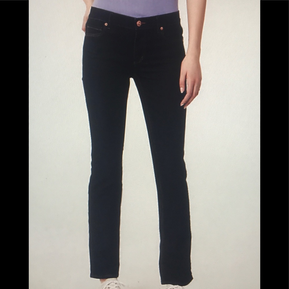 Ann Taylor Loft Modern Straight Leg Stretch Jean
